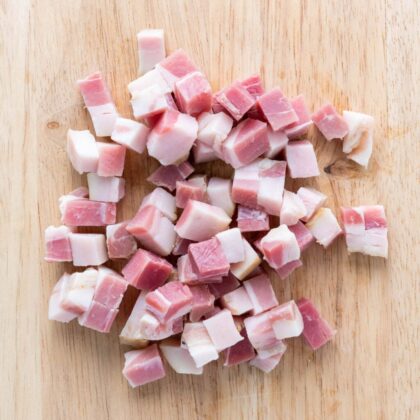 BACON EM CUBOS