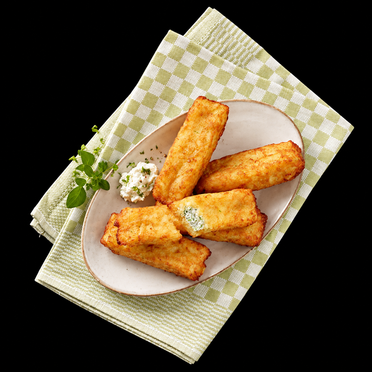 BATATA SUICA CREAM CHEESE COM ERVAS FINAS