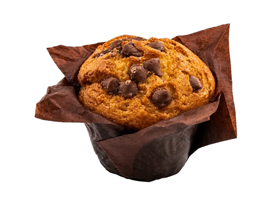 MUFFIN DE BAUNILHA COM GOTAS