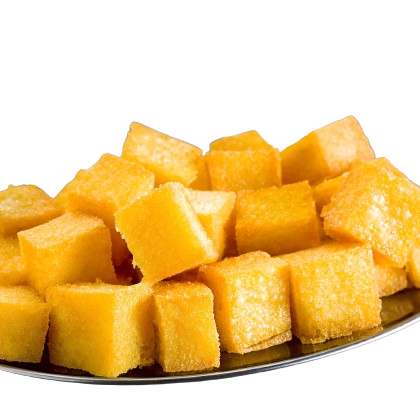 POLENTA EM CUBOS
