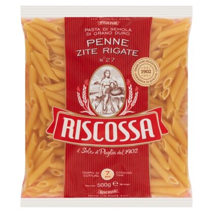 PENNE ZITE RIGATE GRANO DURO RISCOSSA